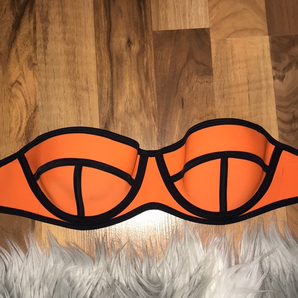 Orange bikini top and bottoms! - Picture 1 of 8